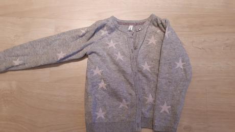 Sivý svetrík s hviezdičkami, idexe,86
