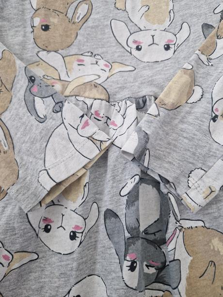 Šaty zajačiky, h&m,122