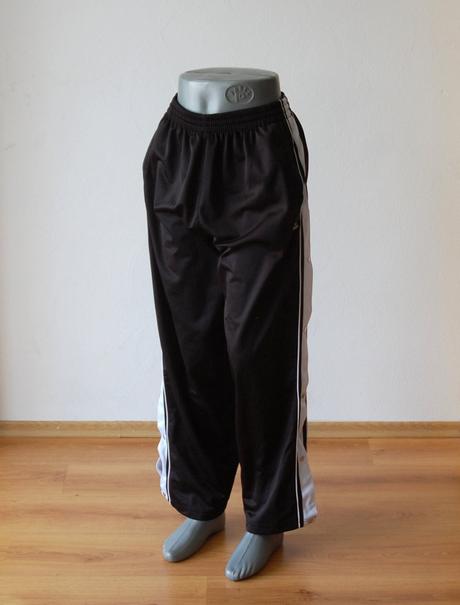 Retro snap tepláky s odopínacími bokmi, xl