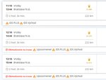 Podľa akého spojenia vlakom KE-BA na letisko?