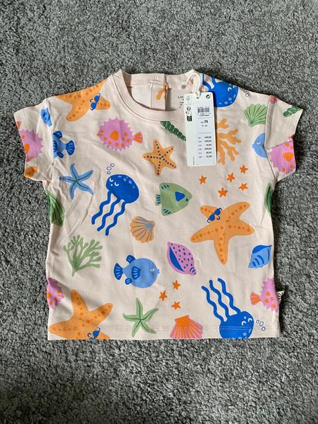 Tričká s krátkym rukávom lindex, lindex,74