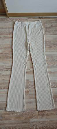 Flare nohavice zo štruktúrovaného úpletu, reserved,164