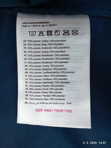 Bunda do dažďa (už s poštovným), lego,152