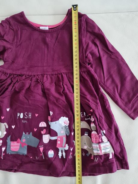 Šaty dievčenské, h&m,86