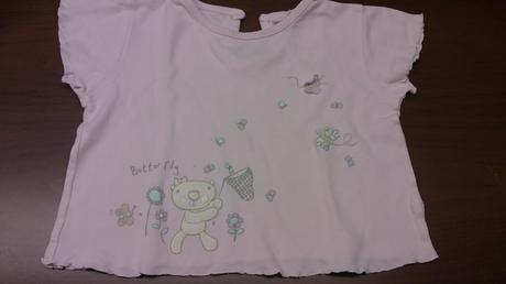 Ružové tričko s obrazkom,vel.6-9mes., cherokee,74