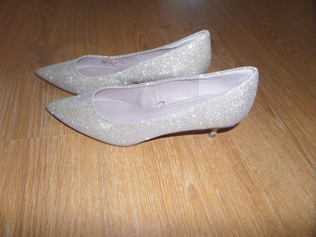 Zlaté trblietavé lodičky, next,40