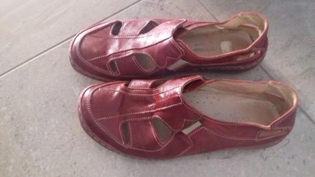 Kožené topánky, 36