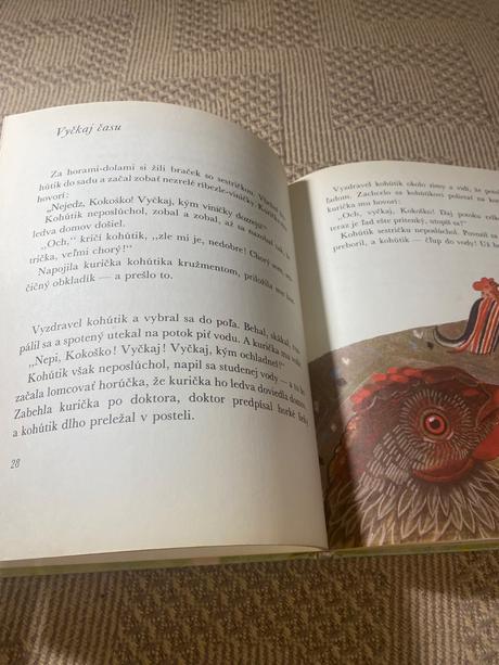 Krásna stará retro rozprávka drevený zámoček 1980,