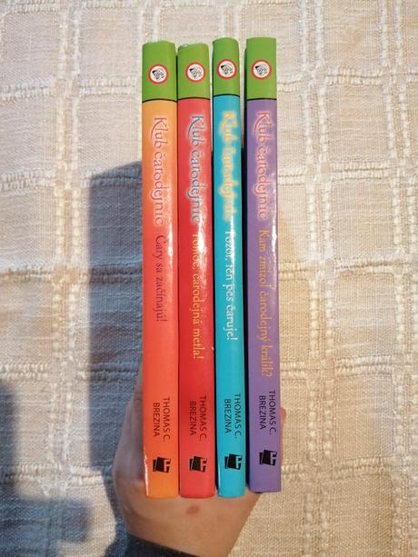 Séria klub čarodejníc (1-4) od thomas c. brezina,