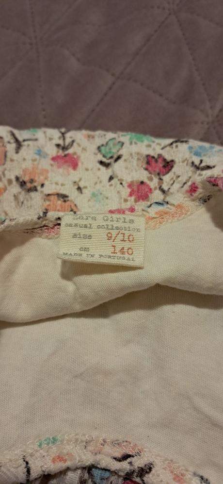 Šaty kvety, zara,140
