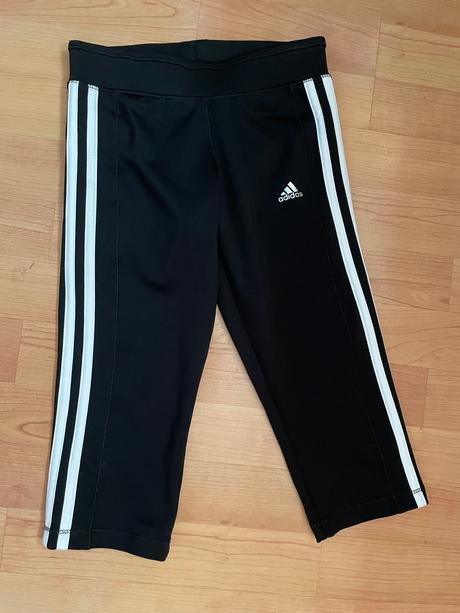 Znackove 3/4tive leginky, adidas,128
