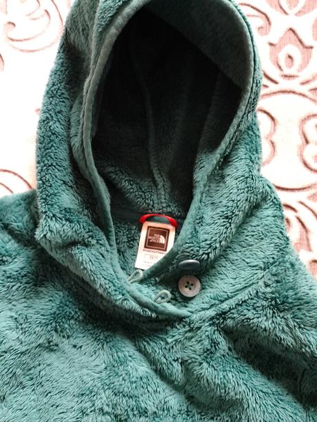 The north face chlpatá teplá mikina, xs