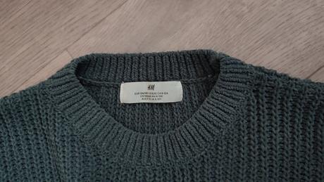 Ženilkový pulóver, h&m,134