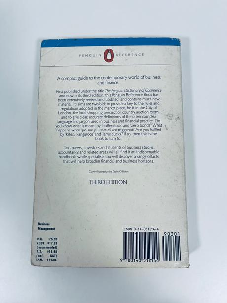 The penguin business dictionary, 