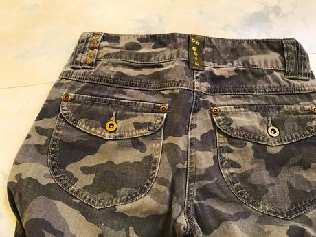 Rozšírené kvalitné maskáče 128/134, george,128