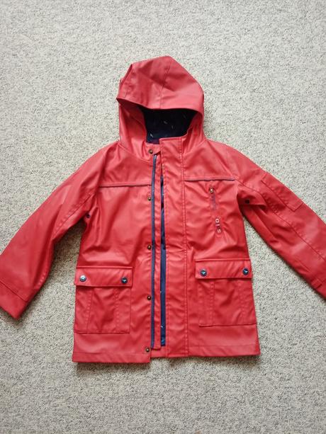 Nepremokovana pogumovaná prechodna bunda vel. 122, sergent major,122