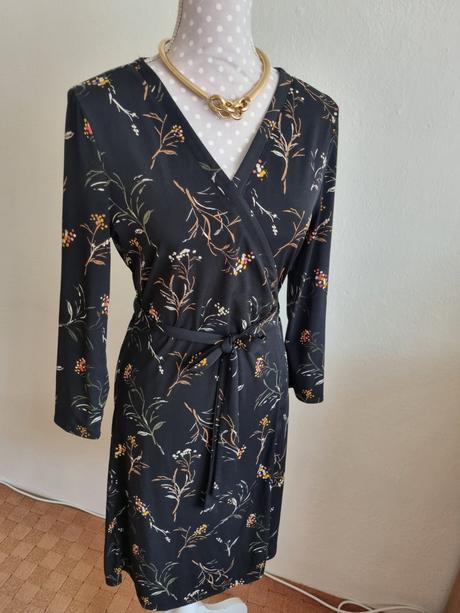 Zavinovacie elast.šaty mango 38, mango,38