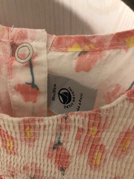Letný overal zn.petit bateau veľ. 18 mes. (81cm), 86