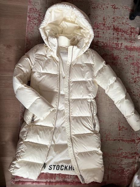 Páperová dlhá bunda, marc o´polo,xs