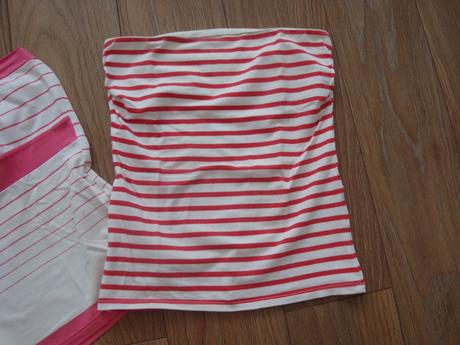 Letne topy bez ramienok, s