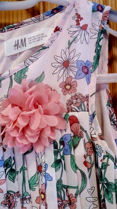 Letné šaty, h&m,140