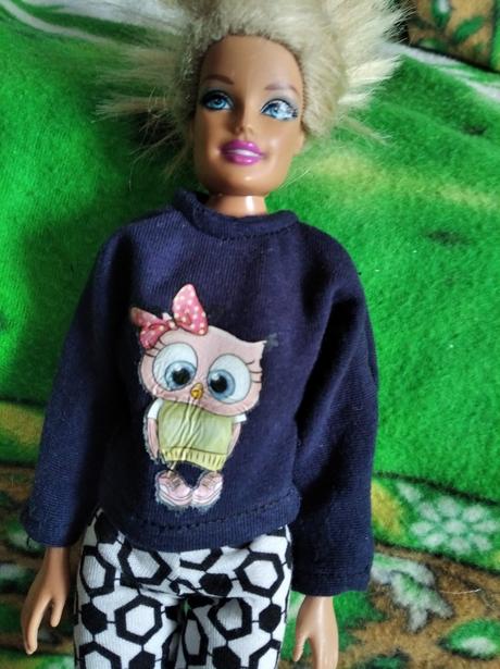 Tričko dlhy rukav pre barbbie,