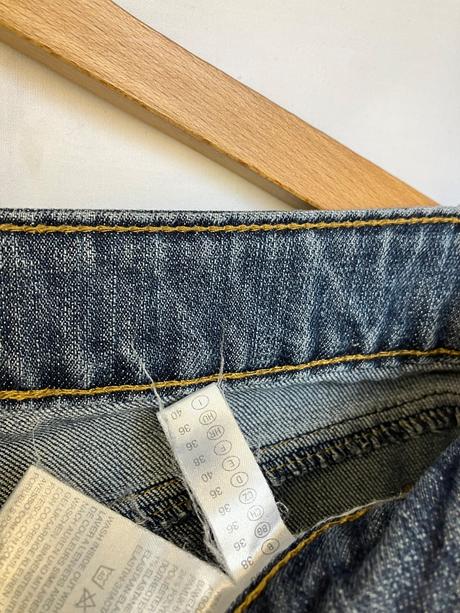 Dámske tmavomodré vintage rifle, yessica,36