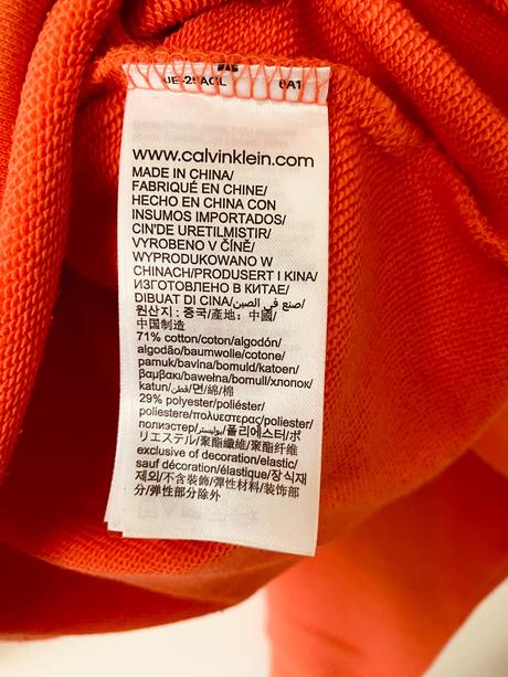 Ck crop mikina, calvin klein,xs