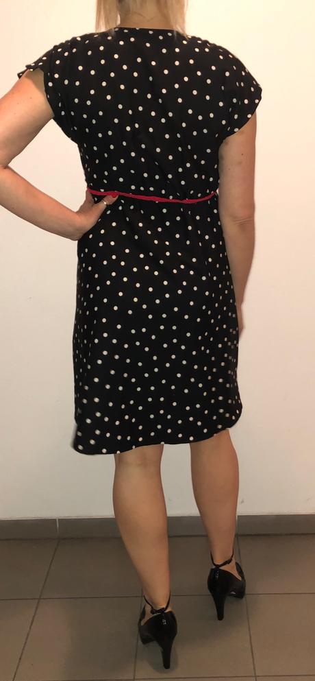 Bodkované šaty, h&m,l