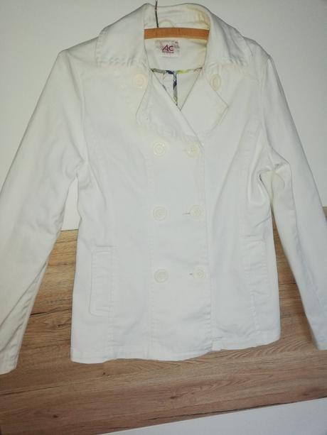 Biele sako športové, xl