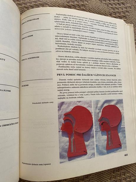 Obrovská stará retro kniha zdravoveda osveta 1980, 