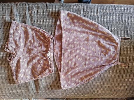 Letný kompletík, h&m,128