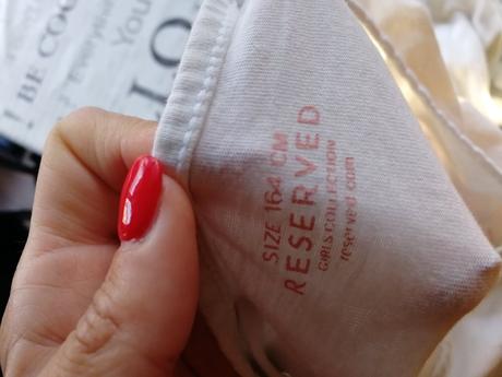 Tričko, reserved,164