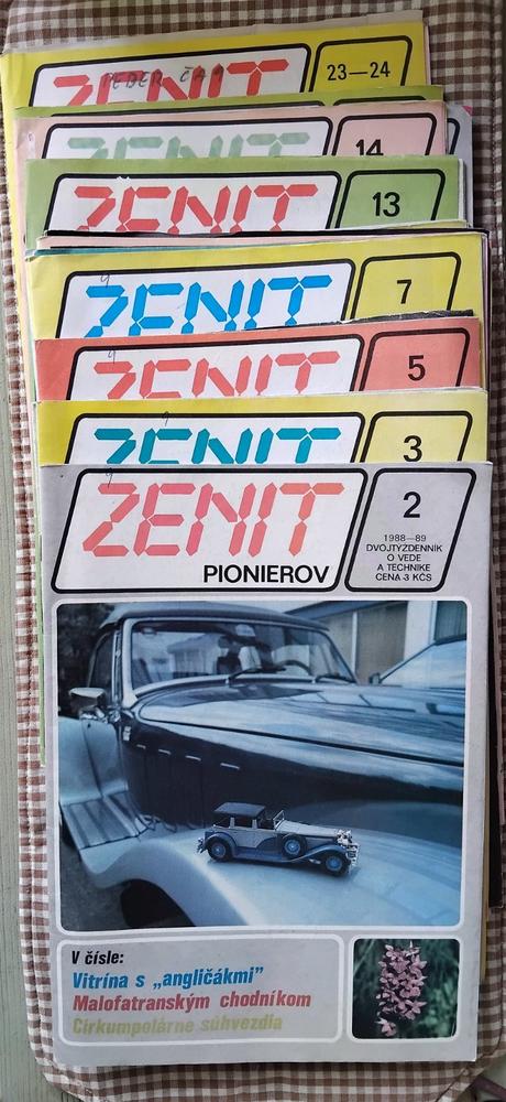 Časopisy zenit,