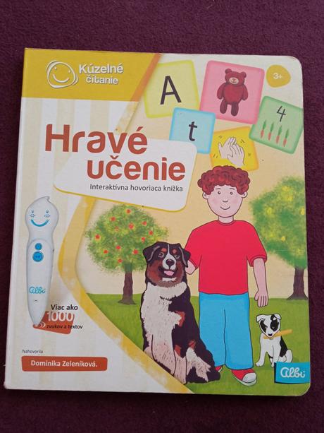 Albi kniha hravé učenie + macko záchranár, 