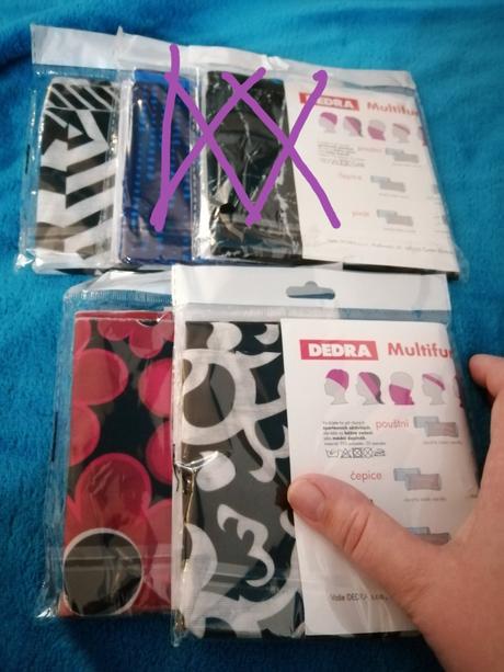 Multifunkčná šatka - rusko, 