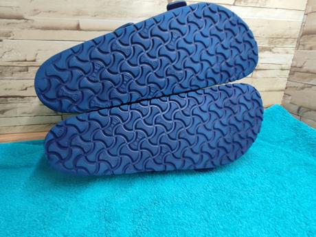 Birkenstock 45 - pánske tmavomodré gumené sandále, birki,45
