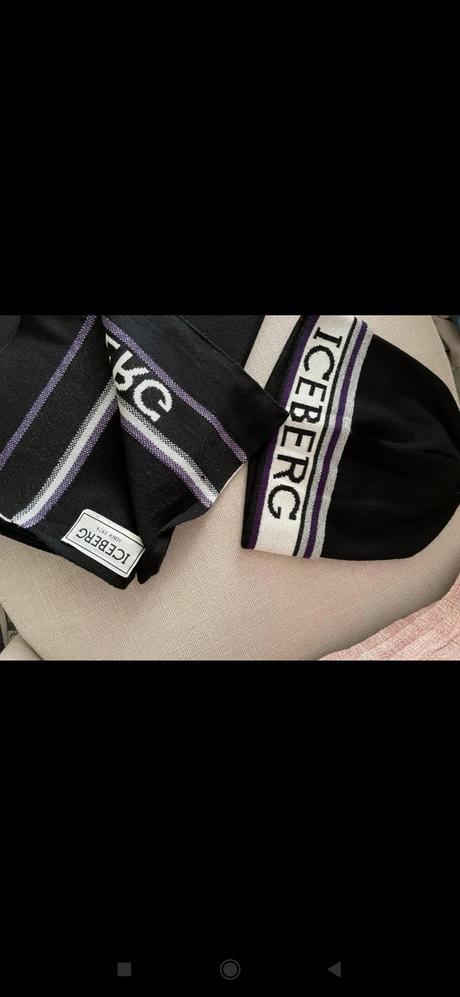 Iceberg set ciapka +sal, 