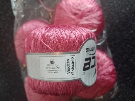 5ks priadza nová zn ice viscose 50g-500m,