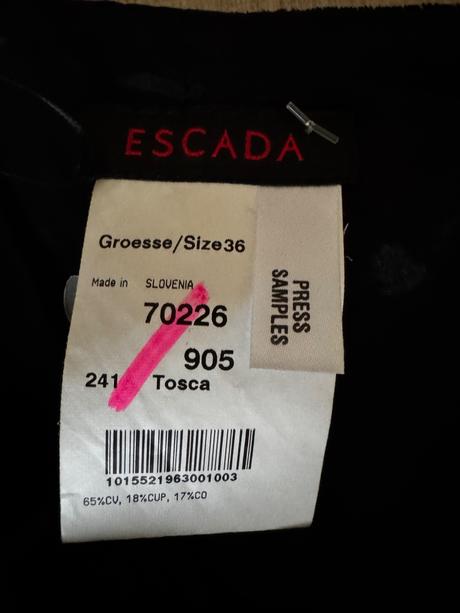 Elegantná sukňa escada veľkosť 36, 36