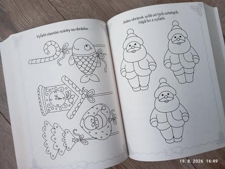 Hry a vymaľovanky na zimu, 