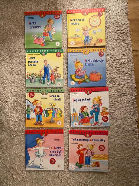 Knižky kamarátka terka - 8 ks,