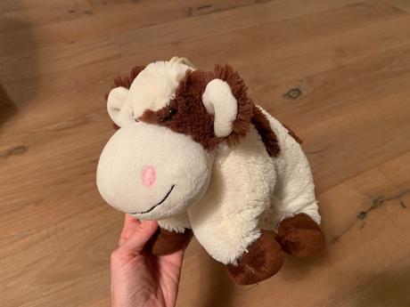 Kravička vankúšik plyšová,