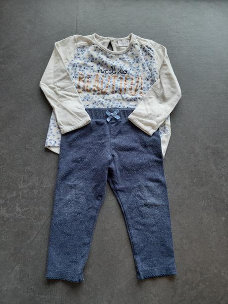 Set tunika + leginy, f&f,80