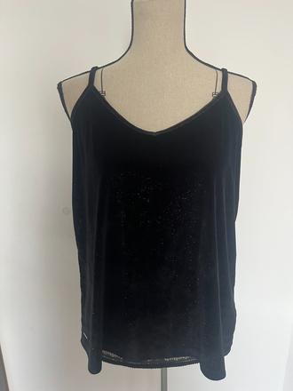 Velúrové tielko, l