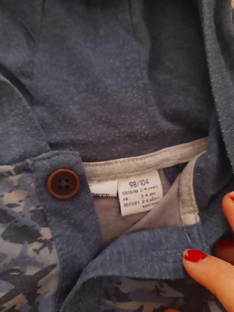 5 x tričko s dlhým rukávom 92, 92