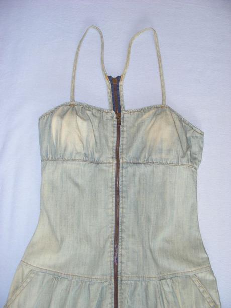 Rifľové šaty zn. donna karan, dkny,s