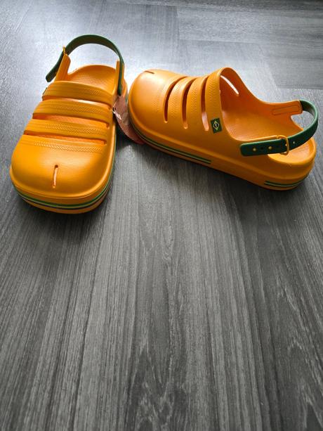 Sandale v crocs štýle havaianas, 35