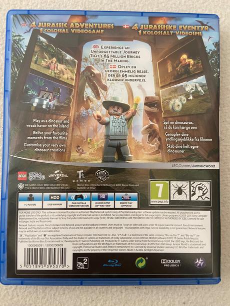 Hra na ps jurský park, 