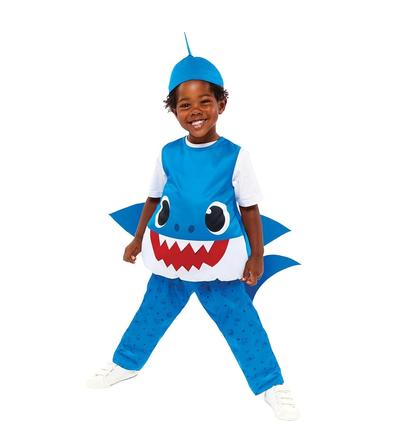 Kostým baby shark - žralok,